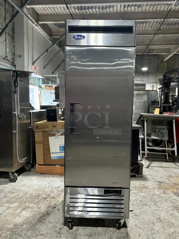 Atosa MBF8501GR 19.1 Cu.ft Single Door Bottom Mount Reach-In Freezer
 - Image 1 of 6