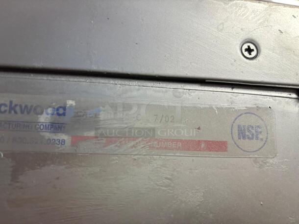 Lockwood Aluminum Half Size Bun Sheet Pan Cabinet Restaurant Bread Holder
 - Image 9 of 9