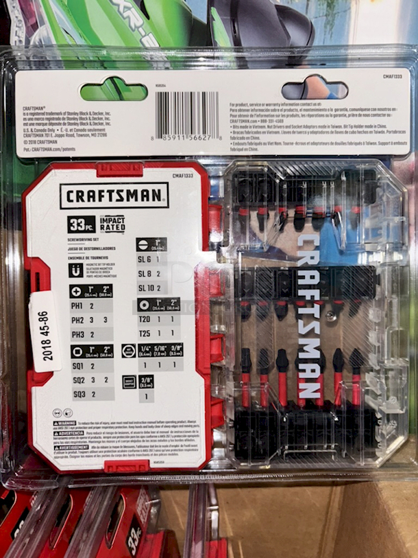Craftsman CMAF1333 33pc. Impact Rated Screwdriver Sets. 11x Your Bid - Image 4 of 4