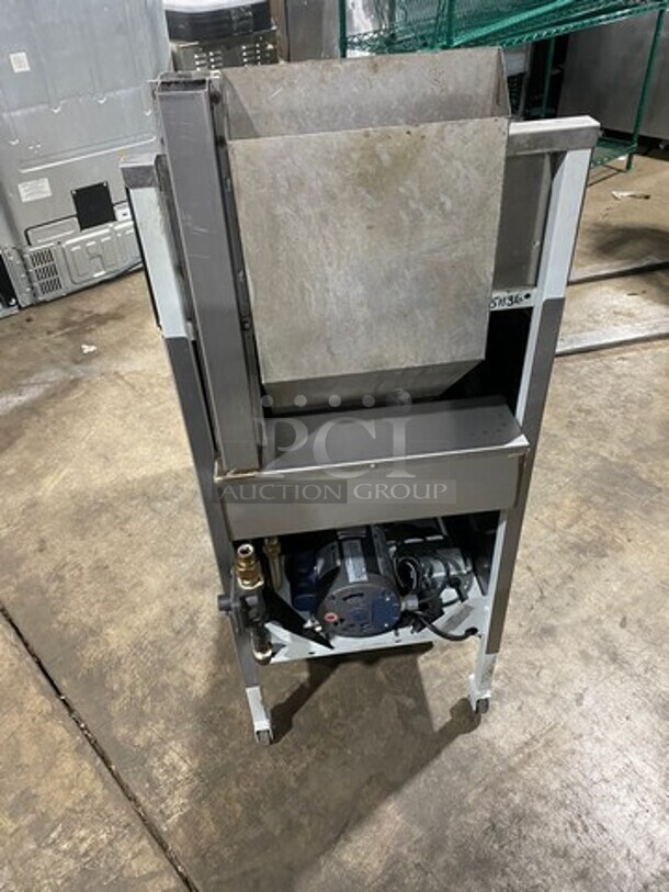 WOW! Broaster Natural Gas Powered Heavy Duty Commercial Pressure Fryer! Smart Touch Screen! With OIl Filter! Model 1800GH Serial 86035! On Casters!  - Image 4 of 11