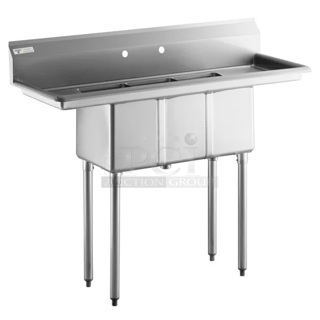 BRAND NEW SCRATCH & DENT! STEELTON SINK COMPONENT ONLY. 522CS31014LR