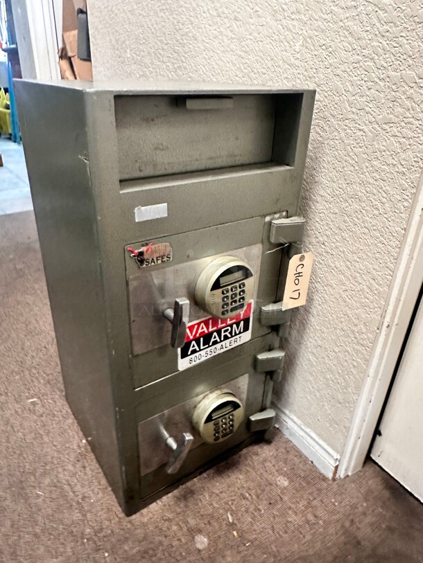Blue Air BSD2EE Bull Safe Depository Safe Digital Lock System Two Compartment 'No Code' - Image 7 of 8