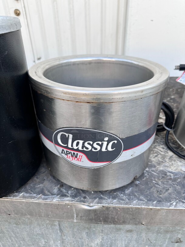 APW RW-2V 11 qt Countertop Soup Warmer w/ Thermostatic Controls, 120v Tested and Working - Image 2 of 5