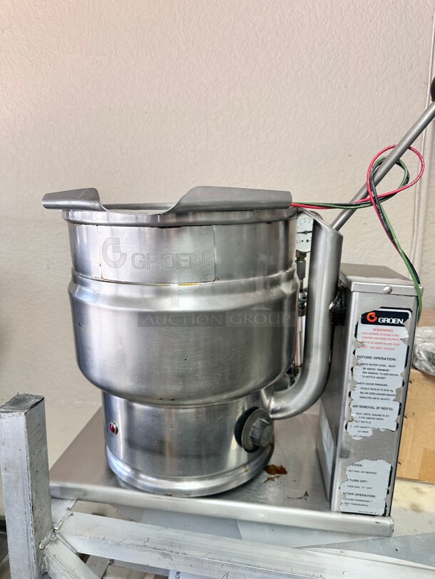 Groen TDB/6-10 10 Quart Electric Countertop Steam Jacketed Kettle 220 Volt 1 Phase Tested and Working - Image 1 of 10