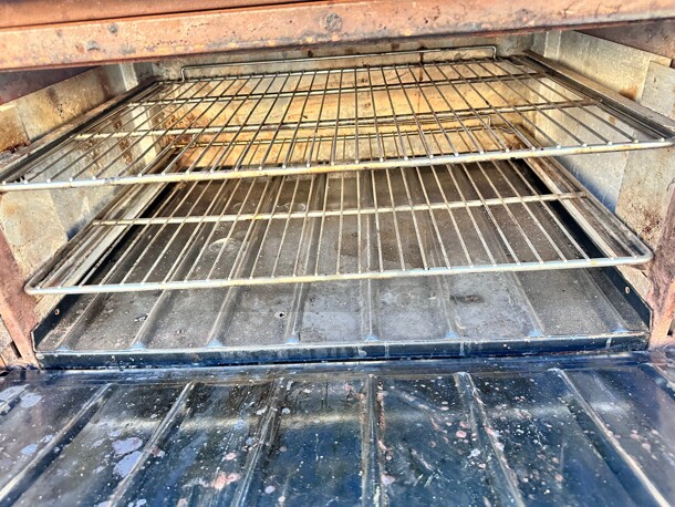 Wolf 72" Gas Stove With 36" Griddle and 6 Burner Stove With Two Ovens Tested and Working! - Image 6 of 8