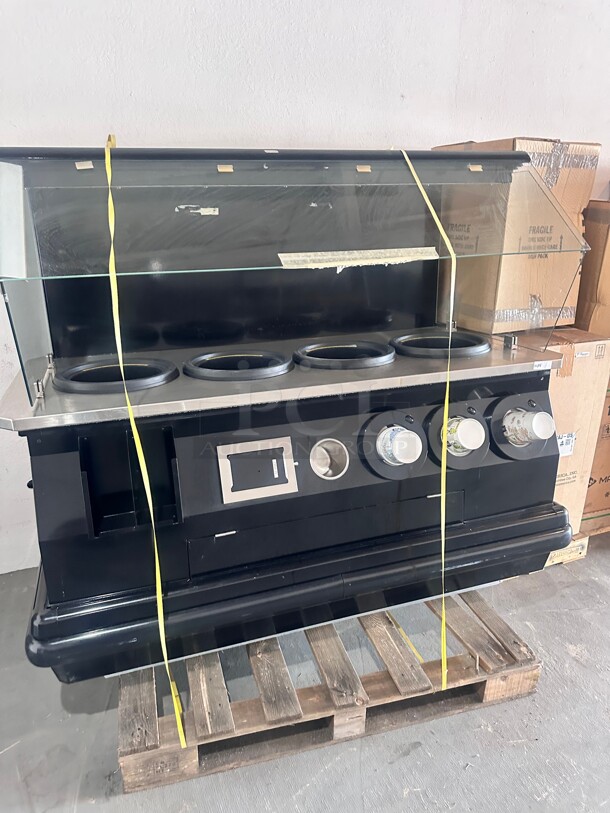 Hussmann 4 Warmer Soup Display 120/220 Volt 1 Phase Working - Image 3 of 7