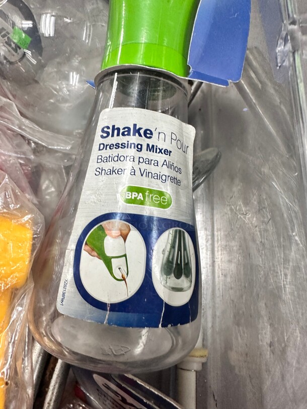 One Lot Of Kitchen Items Includes Dressing Mixer Cherry Pitter and Other Items  - Image 6 of 8