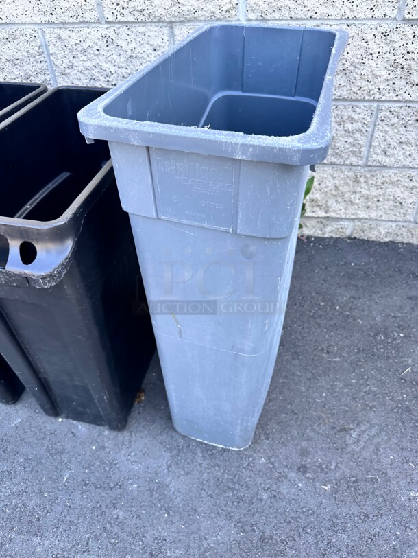 Gray Trash Container  - Image 3 of 4