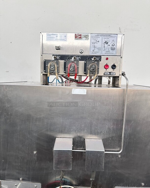 Nice! ADS 5AG-S 74 Rack/Hr Double Rack Low Temp Dishwasher - 115V Tested and Working! - Image 10 of 10