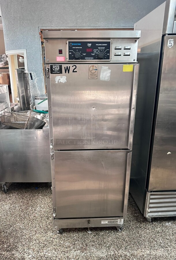 Winston CVAP Full Height Insulated Mobile Heated Cabinet w/ (14) Pan Capacity - Right Hinge, 120v Tested and Working! - Image 2 of 8