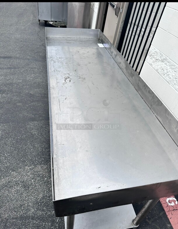 Commercial 72 Inch Stainless Steel Table NSF - Image 3 of 8