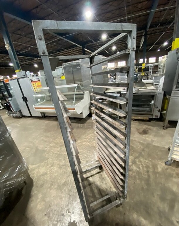 Metal Commercial Sheet Pan Transport Rack! On Casters! - Image 3 of 5