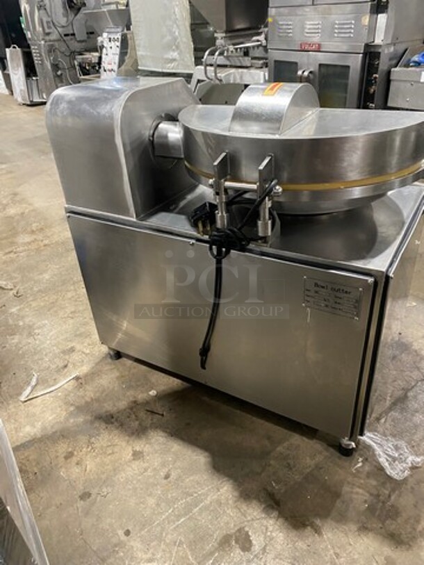 Nice! Late Model! Jixiang Commercial Countertop Buffalo Chopper! All Stainless Steel! Model ZB40 Serial 2019072! 240V! Working When Removed! - Image 4 of 9