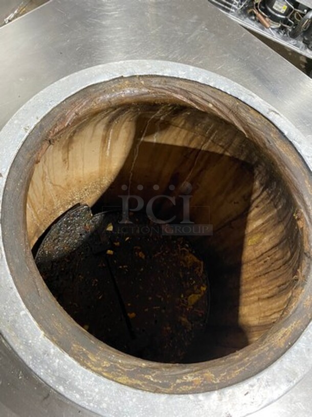 NICE! Bharat Overseas Commercial Gas Powered Tandoor Oven! With Lid! Solid Stainless Steel! On Casters! Model: TD166 - Image 5 of 10