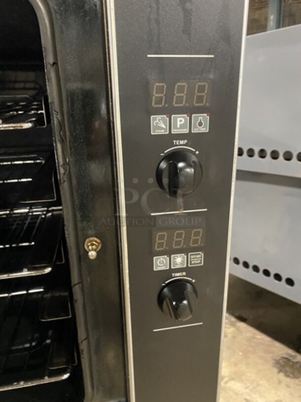 AMAZING! Moffat Turbo Fan Electric Powered Double Stacked Steam Injection Full Sized Convection Oven! Model E32D5 Serial 694091! On Legs! 2 X Yor Bid Makes One Unit! - Image 9 of 11