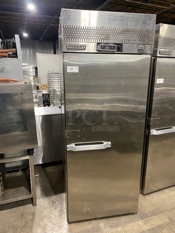 WOW! NEW! Hobart Commercial Electric Powered Single Door Roll In Rack Proofer/ Warmer Holder/ Hot Food Storage! Solid Stainless Steel! Model: QESADHL SN: 321068377 120/208V 60HZ 1 Phase - Image 1 of 10