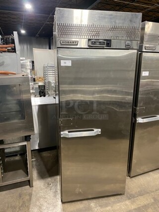WOW! NEW! Hobart Commercial Electric Powered Single Door Roll In Rack Proofer/ Warmer Holder/ Hot Food Storage! Solid Stainless Steel! Model: QESADHL SN: 321068377 120/208V 60HZ 1 Phase