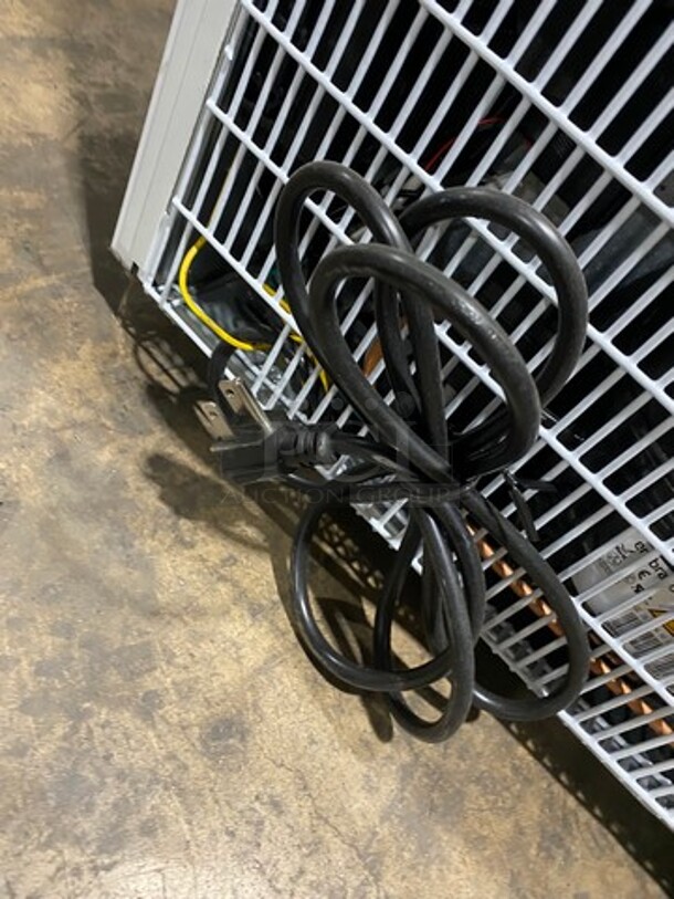 NEW! OUT OF THE BOX! SCRATCH-N-DENT! Whynter Commercial Single Door Reach In Cooler Merchandiser! With View Through Door! With Poly Coated Racks! Model: CBM815WS 115V - Image 10 of 10