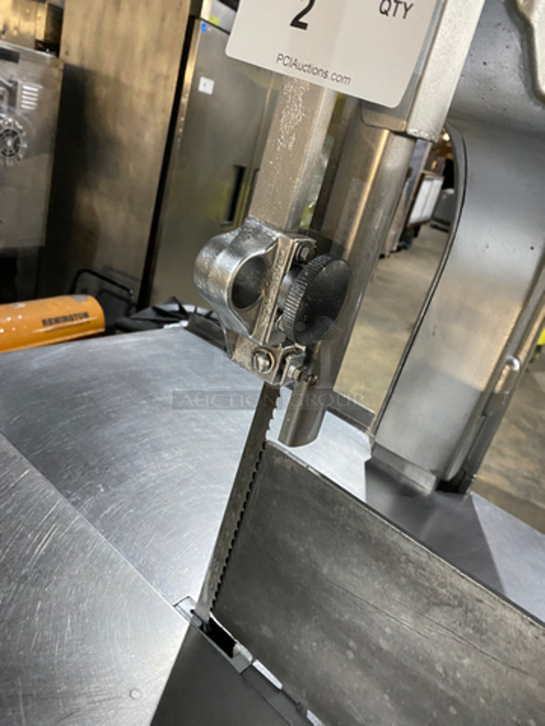 WOW! Biro Commercial Floor Style Heavy Duty Meat Band Saw! All Stainless Steel! 208V 3 Phase! On Legs! - Image 5 of 10
