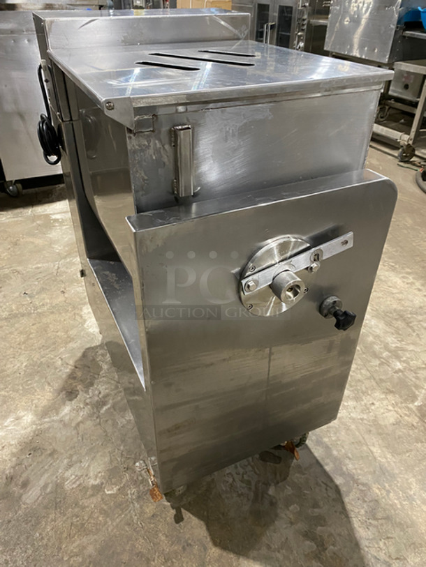 WOW! Glory Commercial Minced Meat/ Filling Mixing Machine! All Stainless Steel! On Casters! Model: BX70A SN: FF90029 110V 60HZ 1 Phase - Image 4 of 8