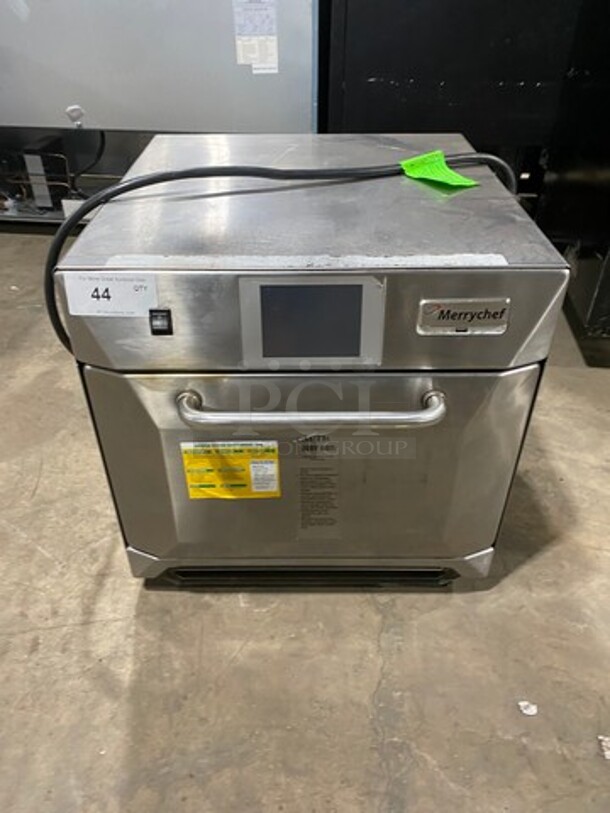 Merrychef Commercial Countertop Rapid Cook Oven! With Digital Touch Controls! With Oven Paddle! All Stainless Steel! Model: EIKONE4 SN: 1303213090094 208/240V - Image 1 of 7