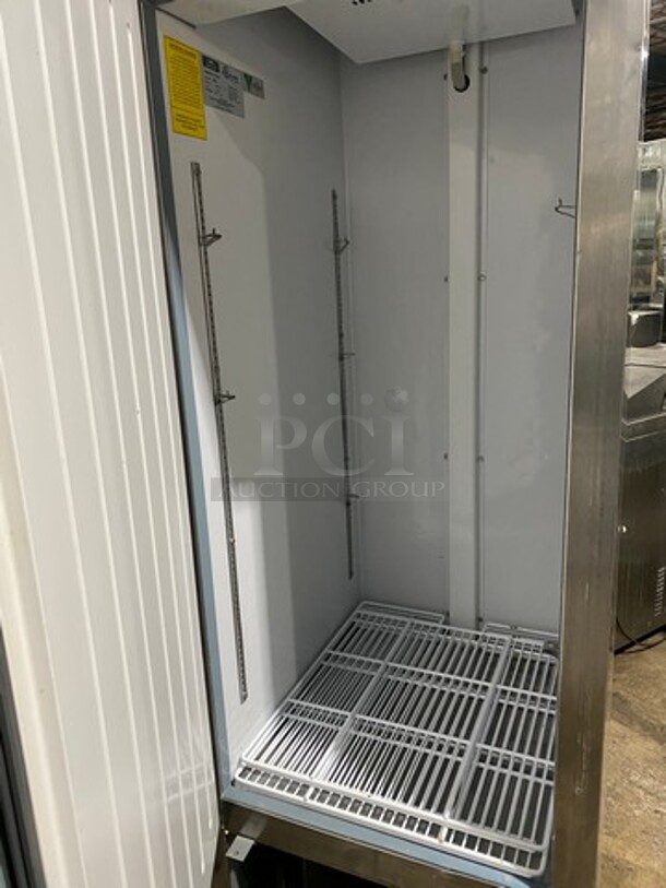Artic Air Commercial Single Door Reach In Freezer! With Poly Coated Racks! Model AF23 Serial 444433! 115V 1Phase! On Casters! - Image 8 of 9