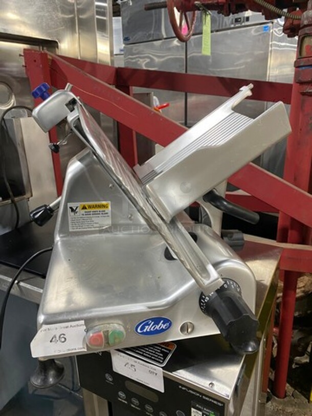 Globe Commercial Countertop Deli/ Meat Slicer! All Stainless Steel! Model: G12 SN: 534060 115V 60HZ 1 Phase - Image 1 of 8