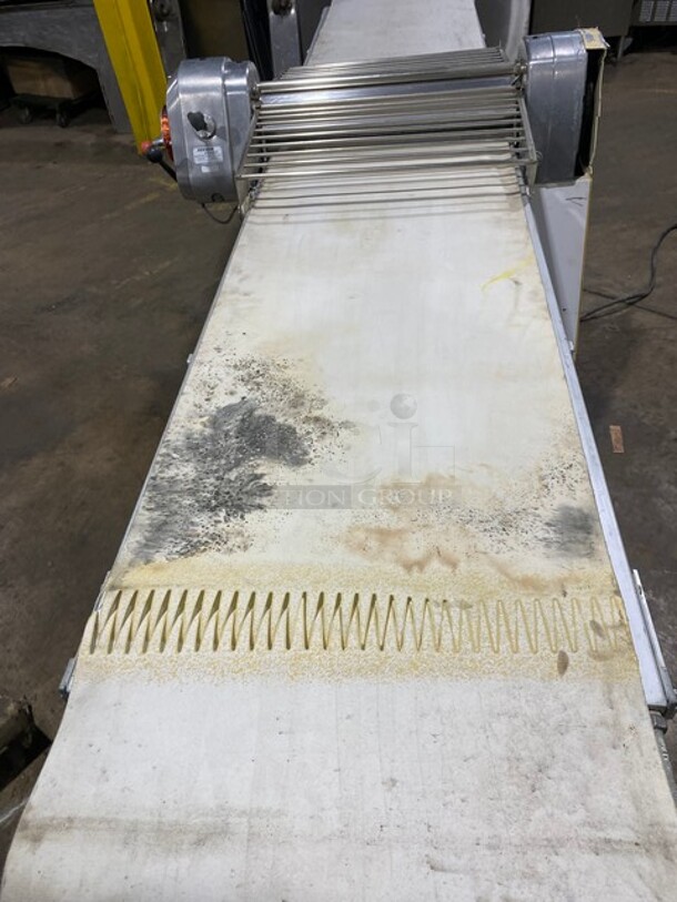 Seewer Rondo Metal Commercial Floor Style Reversible Dough Sheeter! MODEL SSO64C SN: A6019004 - Image 5 of 12