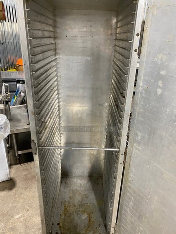 Commercial Single Door Enclosed Pan Rack! Solid Stainless Steel! On Casters! - Image 5 of 8