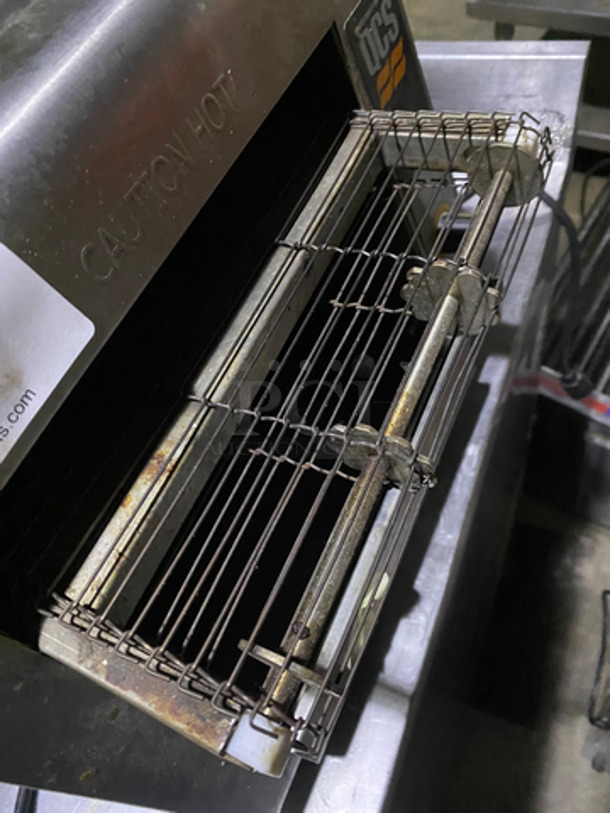 Star Holman Commercial Countertop Electric Powered Conveyor Toaster Oven! All Stainless Steel! Model: QCS01350 SN: TQ0350808D1124 120V 60HZ 1 Phase - Image 5 of 9