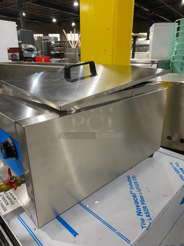 LATE MODEL! 2019 Commercial Countertop Electric Powered Pasta Cooker! With Metal Baskets! Stainless Steel! Model: EPC4 110V - Image 3 of 9