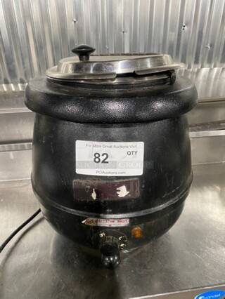 Glenray Commercial Countertop Food Warmer Soup Kettle! SN: 006643 120V