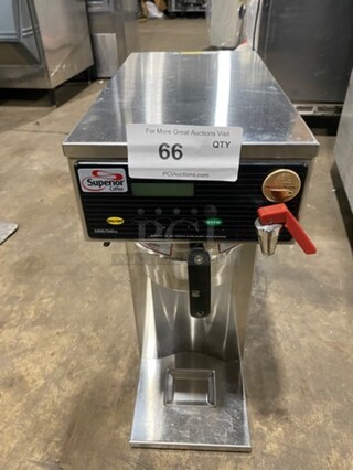 Curtis Commercial Countertop Coffee Brewing Machine! With Hot Water Line! Stainless Steel Body! Gold Cup Series! Model: FBD500GT62A000 SN: 12556779 120V 60HZ 1 Phase