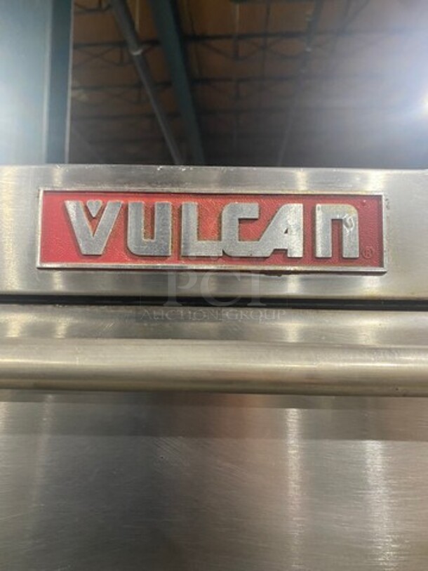 Vulcan Commercial Natural Gas Powered Triple Deck Baking Oven! All Stainless Steel! On Legs! 3x Your Bid Makes One Unit! WORKING WHEN REMOVED! Model: 7018A1 - Image 11 of 11