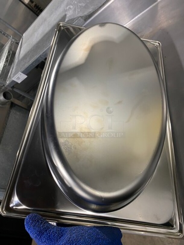 Stainless Steel Food Serving/ Showcase Pan! Great For Displaying Salads & Ready To Eat Foods! 4x Your Bid! - Image 4 of 4