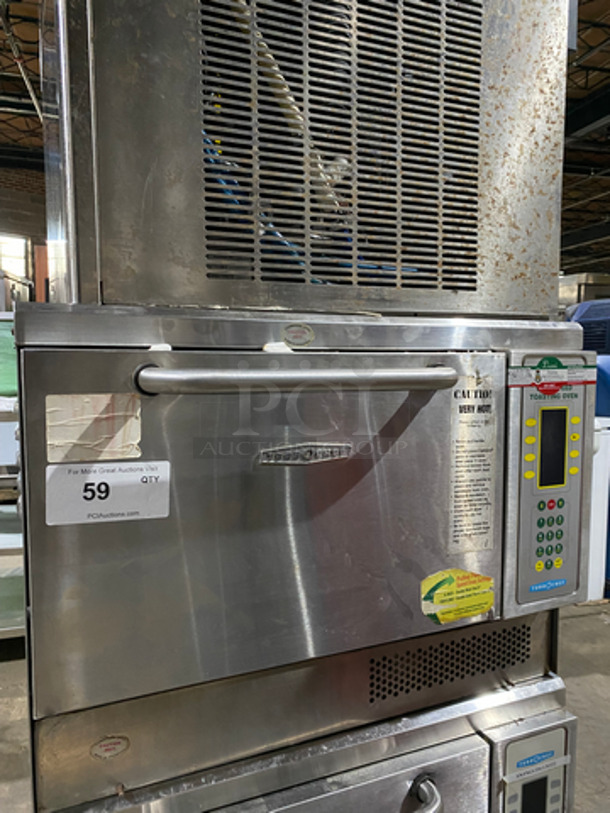 Turbo Chef Commercial Countertop Rapid Cook Oven/ Microwave Oven! All Stainless Steel! Model: NGC SN: NGCD005702 208/230/240V - Image 1 of 8