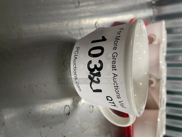 SWEET! White Coffee/Tea Cups! 23 X Your Bid! - Image 1 of 7