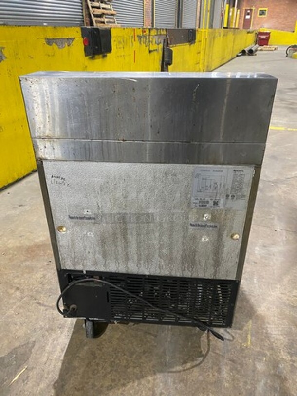 Adcraft Commercial Refrigerated Sandwich Prep Table! With Commercial Cutting Board! Single Door Storage Space Underneath! All Stainless Steel! On Casters! Model: SL1D SN: 6371420414100605 - Image 3 of 9