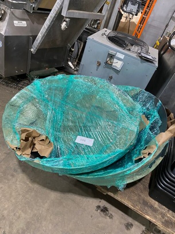 ALL ONE MONEY! Large Ceiling Mount Dome Shade! - Image 1 of 5