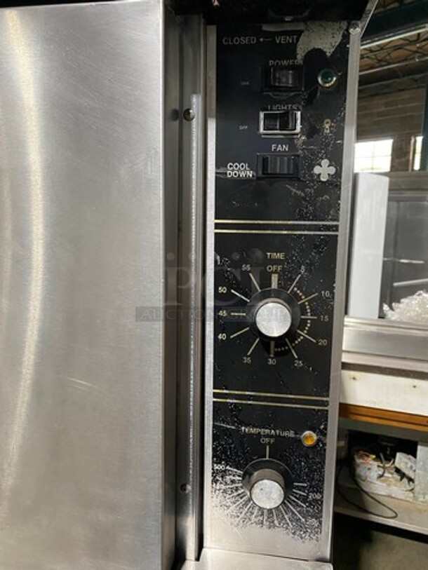 Garland Commercial Natural Gas Powered Double Deck Convection Oven! With View Through Doors! Metal Oven Racks! All Stainless Steel! On Casters! 2x Your Bid Makes One Unit! Model: TTG3 - Image 7 of 10
