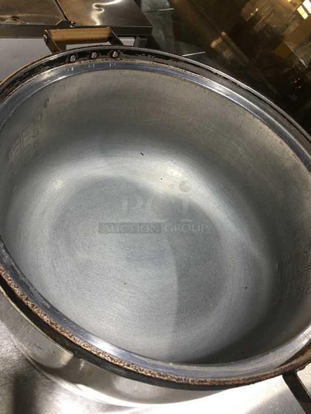 Paloma Natural Gas Powered Countertop Commercial Rice Cooker! With 2 Side Handles! With Stainless Steel Lid! - Image 3 of 6