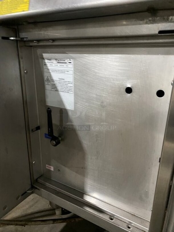 Arcobaleno Commercial Electric Powered Pasta Cooker! With Metal Baskets! Stainless Steel! On Casters! Model: APCE35 SN: 101127 220V 60HZ 3 Phase - Image 7 of 11