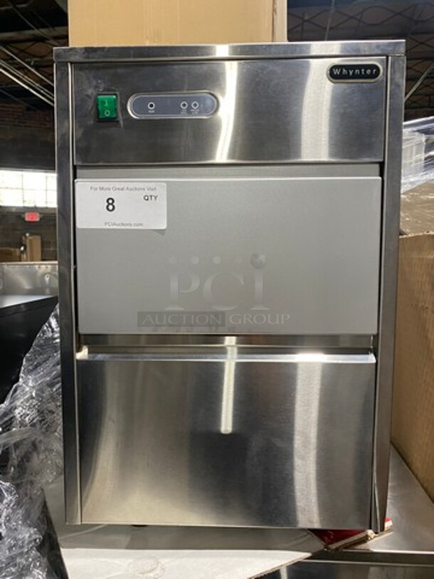 NEW! OUT OF THE BOX! SCRATCH-N-DENT! Whynter Undercounter Ice Maker! Model: FIM450HS 115V - Image 2 of 9