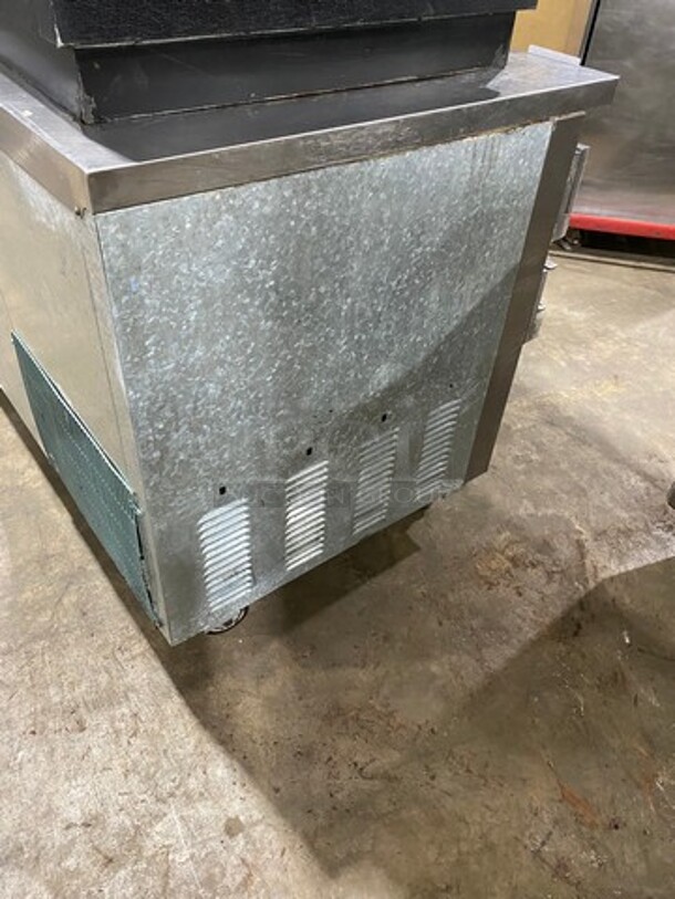 Leader Commercial Refrigerated 2 Door Lowboy! With Poly Coated Rack! All Stainless Steel! On Casters! Model: LB48SC SN: PW11M1802B 115V 60HZ 1 Phase - Image 4 of 8