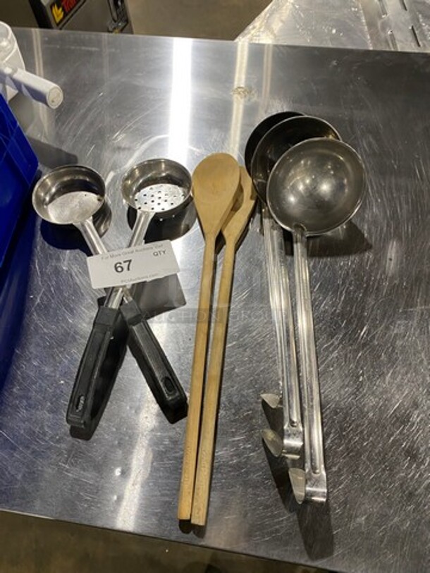 ALL ONE MONEY! MISCELLANEOUS! Includes Assorted Serving Spoons And Ladles!