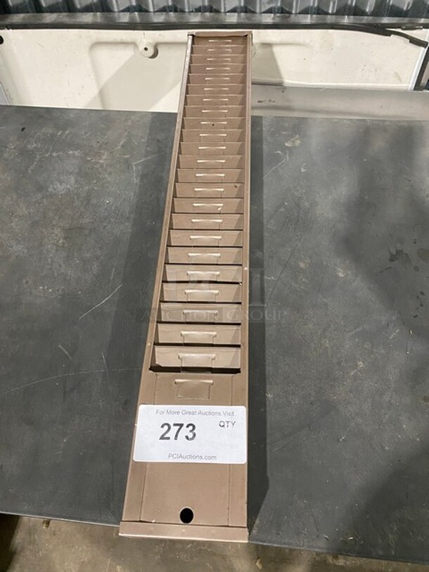Industrial Timecard Holder! - Image 1 of 4