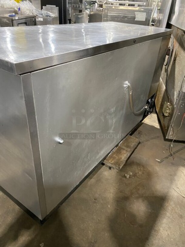 True Commercial 2 Door Bar Back Cooler! With Solid Doors! All Stainless Steel! Model: TBB3S SN: 12682008 115V 60HZ 1 Phase - Image 3 of 8