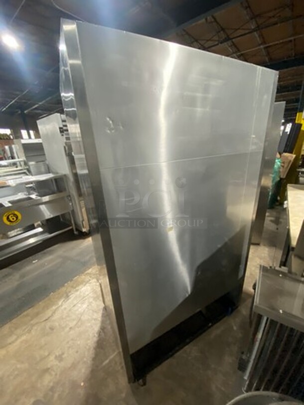 True Commercial 2 Door Reach In Cooler! With Poly Coated Racks! All Stainless Steel! WORKING WHEN REMOVED! Model: TS43 SN: 8773034 115V 60HZ 1 Phase - Image 4 of 10