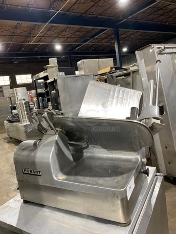 Hobart Commercial Countertop Meat/Deli Slicer! All Stainless Steel! Model: 1712E SN: 56902154 115V 60HZ 1 Phase - Image 2 of 10