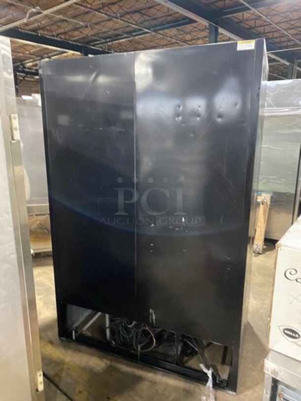 Beverage Air! Commercial 2 Door Reach In Cooler Merchandiser! With View Through Doors! With Poly Coated Racks! MODEL LV491B 115V 1PH - Image 4 of 9
